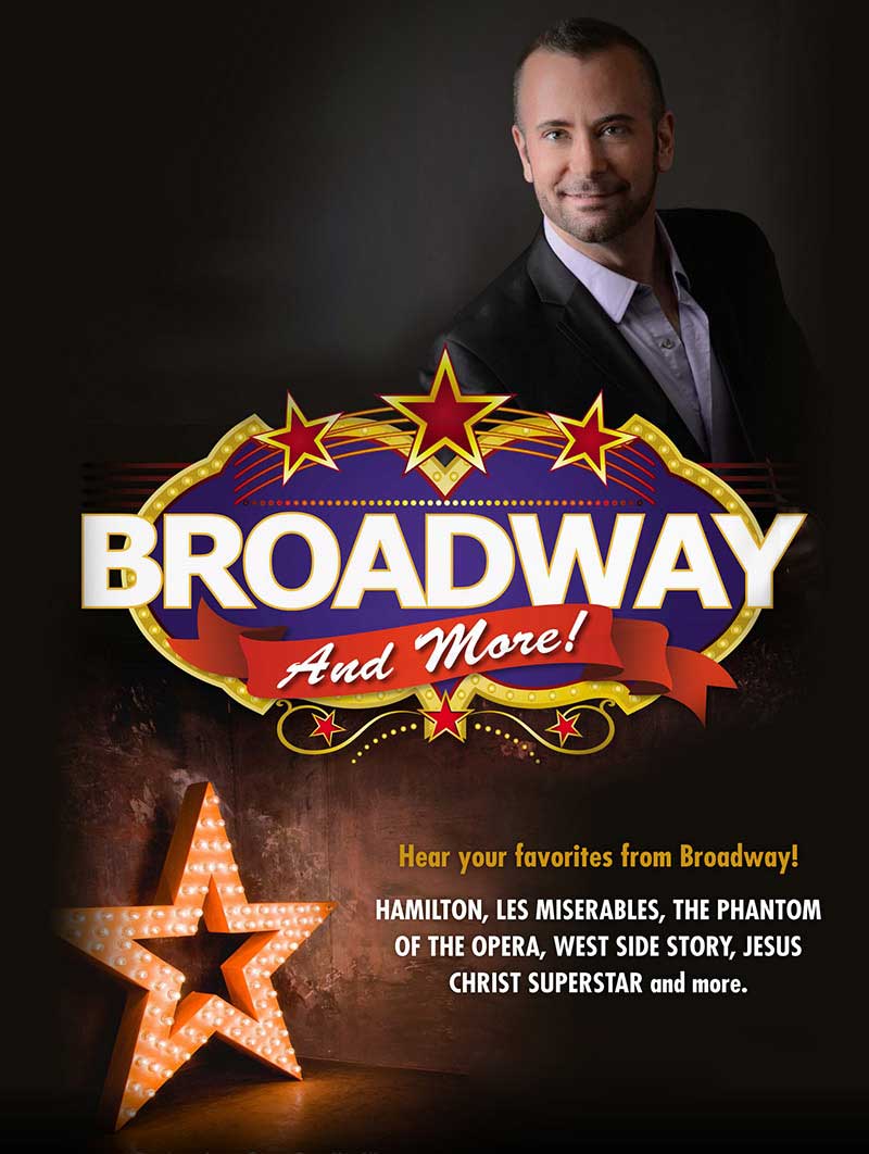 Broadway Music on Tour program